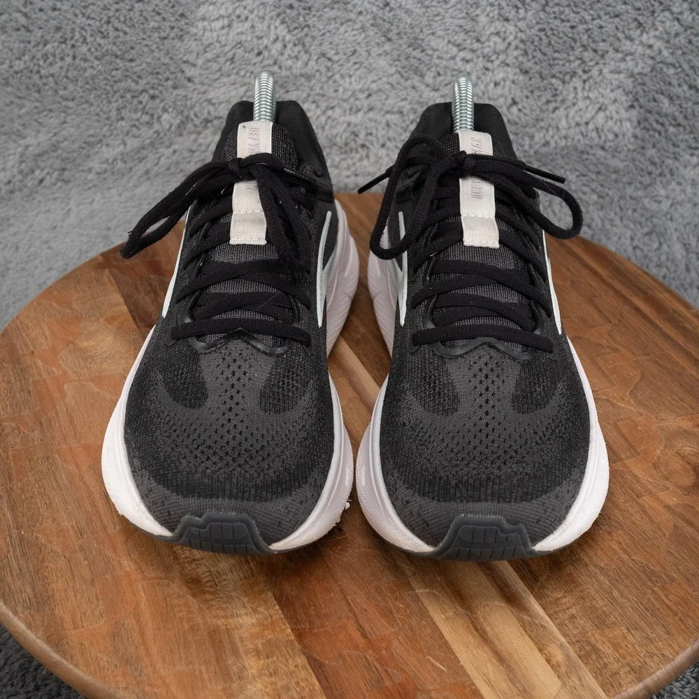 Brooks Defyance Max Women 8 Black Running Shoes DNA LOFT GlideRoll